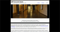 Desktop Screenshot of cdpsealer.com